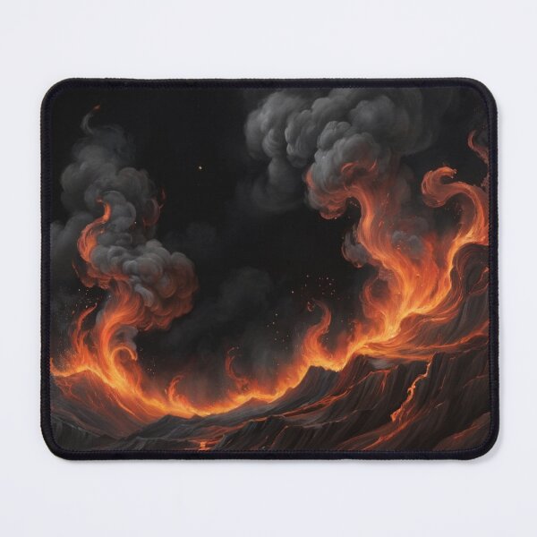 Item preview, flames flickering with an ethereal brightness against the dark night sky2 designed and sold by Zoa220.