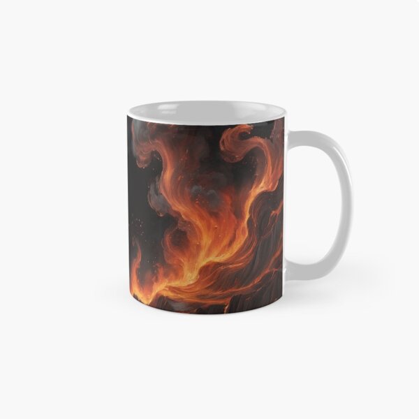 Item preview, flames flickering with an ethereal brightness against the dark night sky2 designed and sold by Zoa220.