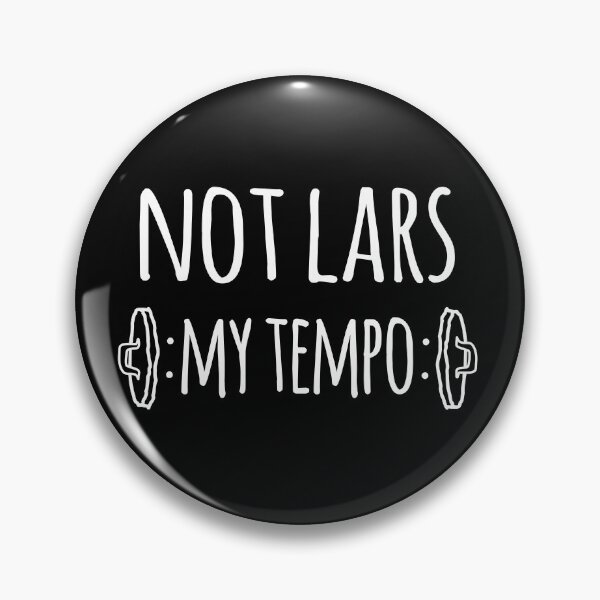 Item preview, Not Lars My Tempo - Metal Whiplash  designed and sold by humanmetronome.