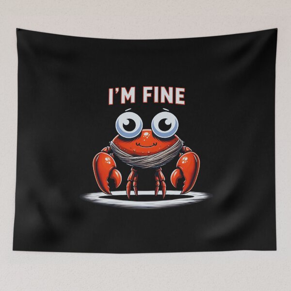 Item preview, Funny crab  designed and sold by VibeStyleShop.