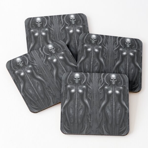 Item preview, Gothic Alien Pattern, Abstract Art, Science Fiction, Horror designed and sold by Burn-Ego.