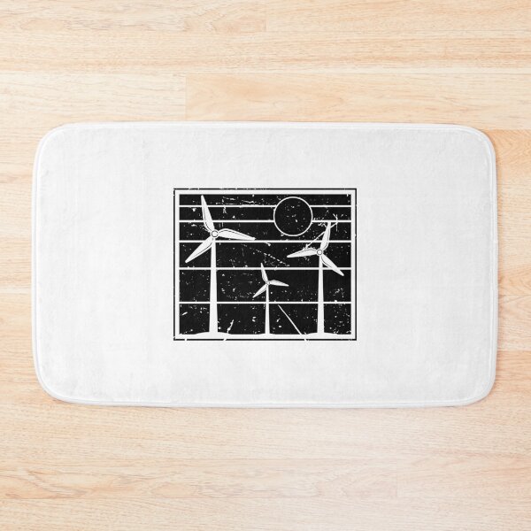 Item preview, Windmill Retro Green Energy Turbine Technician designed and sold by tshirtconcepts.