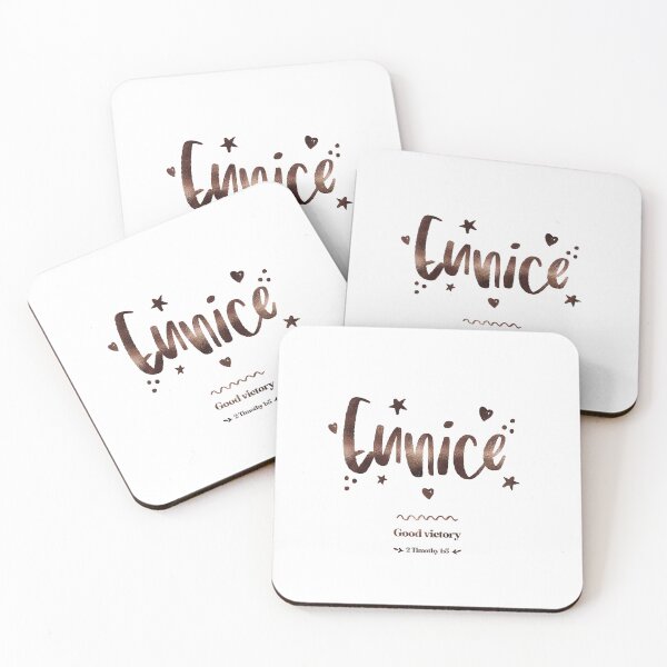 Item preview, Eunice | 2 Timothy 1 5 | Good Victory | Christian Name with Biblical Meaning For Girl | Christian Name Collection designed and sold by Blessed Be Your Name.