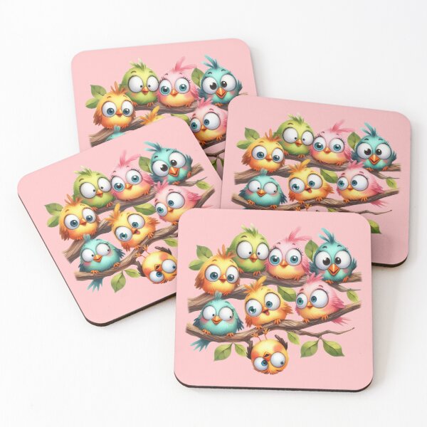 Item preview, Funny birds hanging around gossiping  designed and sold by LoneAngel.