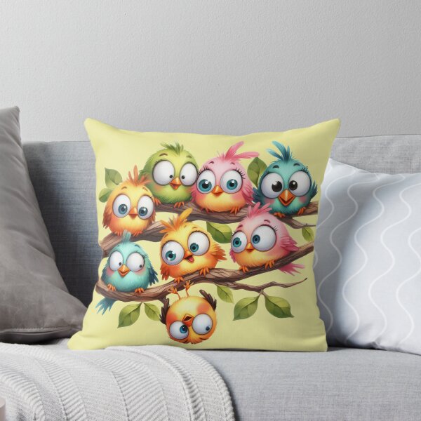 Item preview, Funny birds hanging around gossiping  designed and sold by LoneAngel.