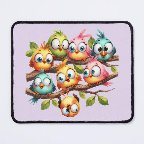 Item preview, Funny birds hanging around gossiping  designed and sold by LoneAngel.