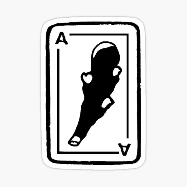 Primo Gruppo Caccia Asso di Bastoni Sticker