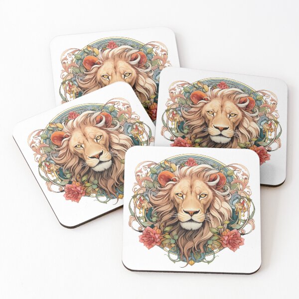 Item preview, Copy of Boho African Lion Graphic Watercolor Menagerie A Celebration of Animals in Every Form  designed and sold by dcohea.