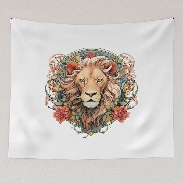Item preview, Copy of Boho African Lion Graphic Watercolor Menagerie A Celebration of Animals in Every Form  designed and sold by dcohea.