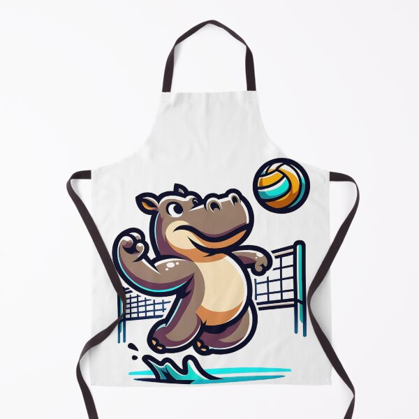 Item preview, Beach Volleyball Smash: The Hippo Spike designed and sold by 0penvimark.