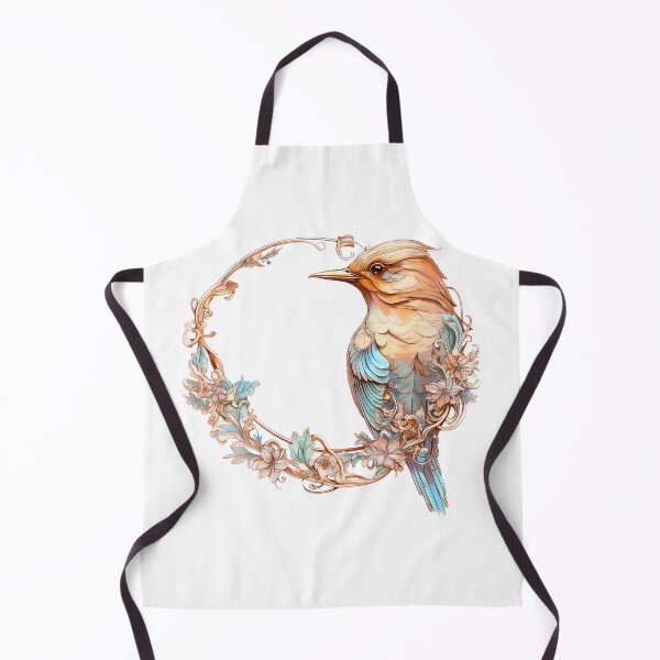 Item preview, Boho Bird with wreath Graphic Watercolor Menagerie A Celebration of Animals in Every Form designed and sold by dcohea.