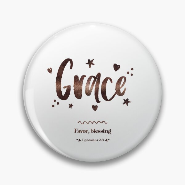 Item preview, Grace | Ephesians 2 8 | Favor Blessing | Christian Name with Biblical Meaning For Girl | Christian Name Collection designed and sold by Blessed Be Your Name.