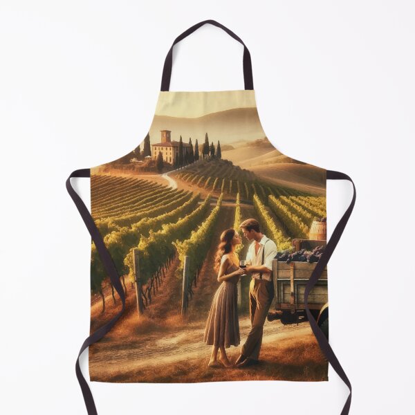 Item preview, Tuscan Romance - Vineyard Love at Sunset designed and sold by FarBeyound.