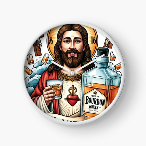 Item preview, Funny Bourbon Jesus Whiskey Holy Water designed and sold by ryanapples2.