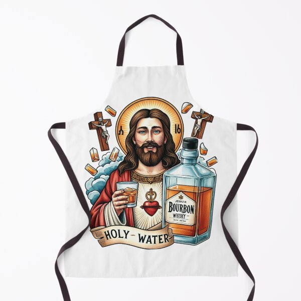 Item preview, Funny Bourbon Jesus Whiskey Holy Water designed and sold by ryanapples2.