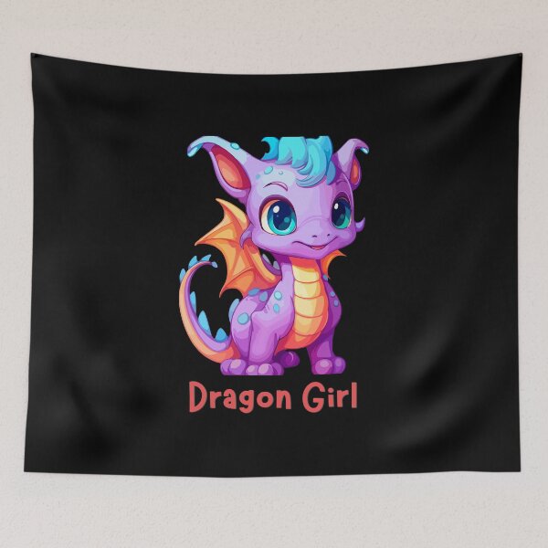 Item preview, Purple Dragon Girl designed and sold by Kaidynz.