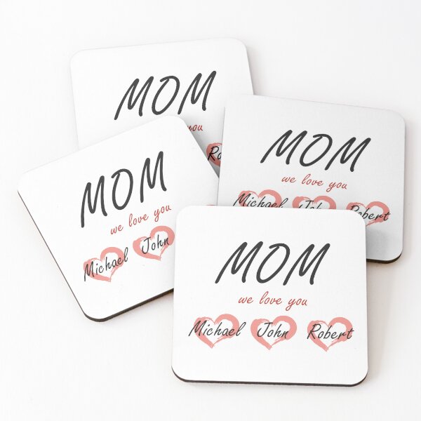Item preview, Personalized design with names for Mom. Great for Mother's Day. designed and sold by charlypicazo.