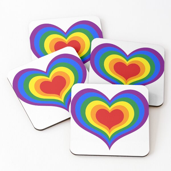 Item preview, Rinbow hart designed and sold by yellowmadcat.