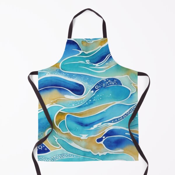 Item preview, Ocean Waves - Watercolor Design designed and sold by TGAL2.