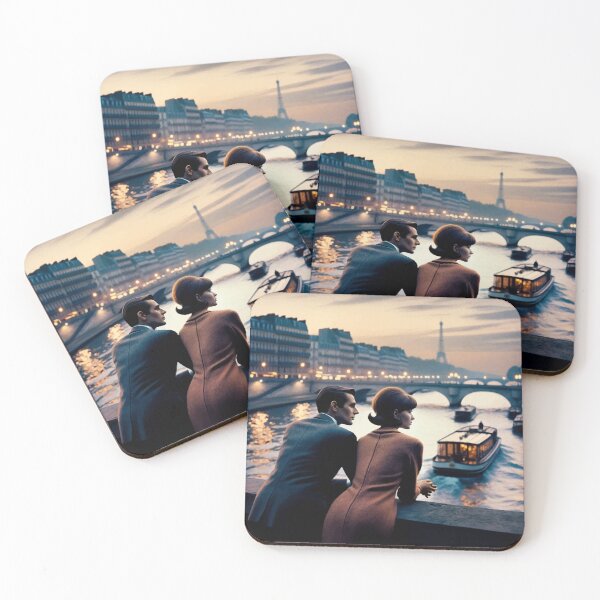 Item preview, Twilight Promenade - Parisian Elegance by the Seine designed and sold by FarBeyound.