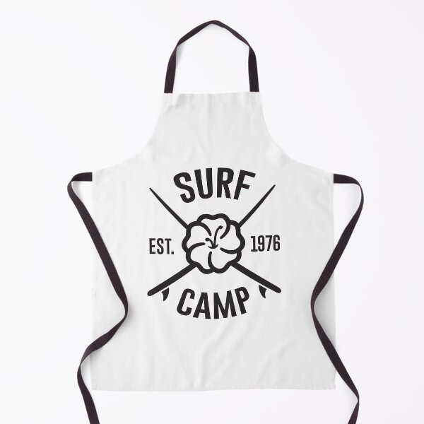 Item preview, Surf Camp Badge with Hawaii Flower designed and sold by Sargatal.