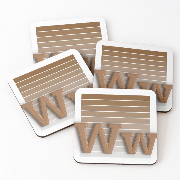 Item preview, W - Letter designed and sold by JanKrogh.