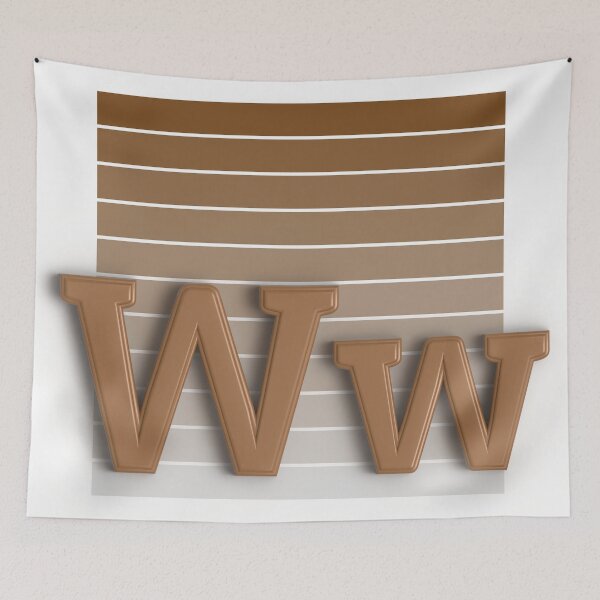 Item preview, W - Letter designed and sold by JanKrogh.