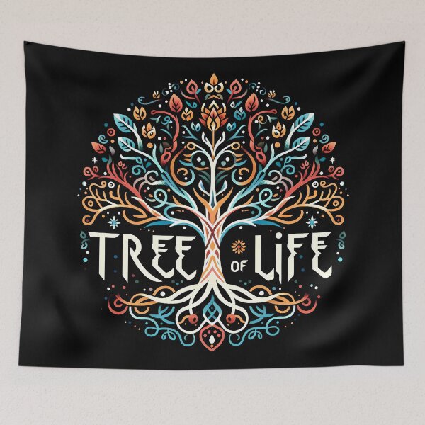 Item preview, Tree of Life, typography designed and sold by maxmaj.