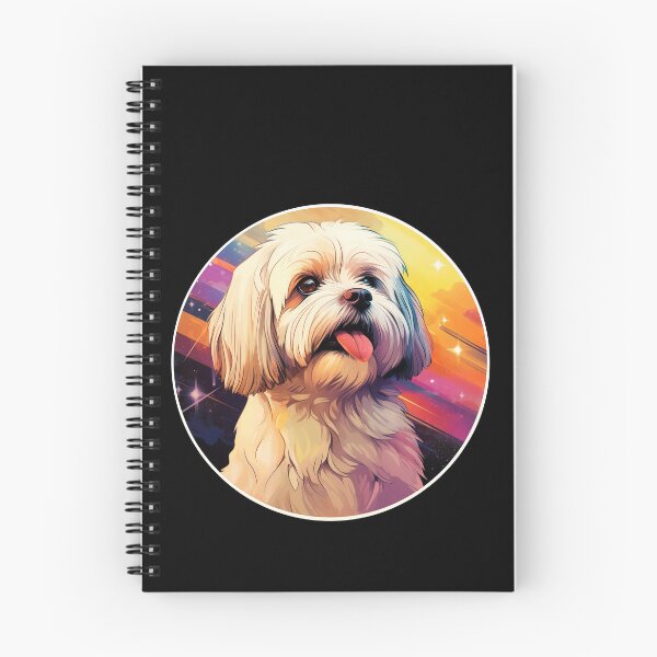 Item preview, Lhasa Apso Retro Space designed and sold by AussieWonders.