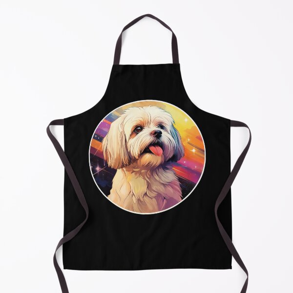 Item preview, Lhasa Apso Retro Space designed and sold by AussieWonders.