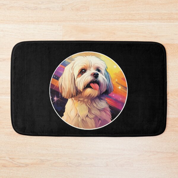 Item preview, Lhasa Apso Retro Space designed and sold by AussieWonders.