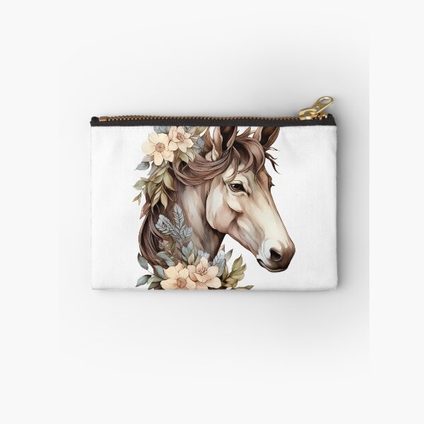 Item preview, Boho Horse Graphic Watercolor Menagerie A Celebration of Animals in Every Form  designed and sold by dcohea.