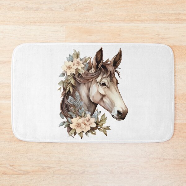Item preview, Boho Horse Graphic Watercolor Menagerie A Celebration of Animals in Every Form  designed and sold by dcohea.