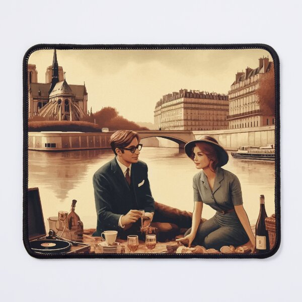 Item preview, Seine Serenity - Retro Riverside Brunch in Paris designed and sold by FarBeyound.