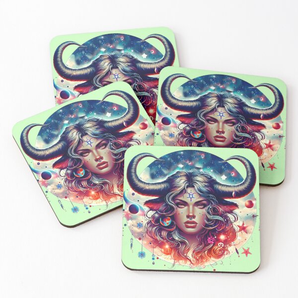 Item preview, Bold Beautiful Feminine Taurus Zodiac Sign  designed and sold by Neer arts.