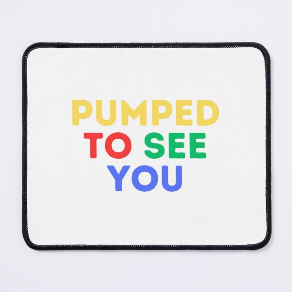 Item preview, Pumped to see you (Mood Colors) - Pocket ver. designed and sold by MoodThreads.