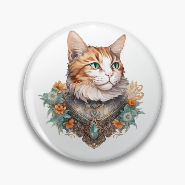 Item preview, Boho Cute Cat Graphic Watercolor Menagerie A Celebration of Animals in Every Form  designed and sold by dcohea.