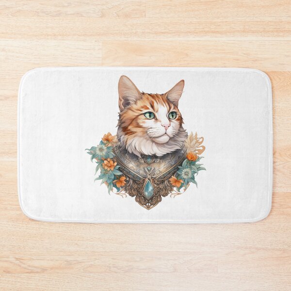 Item preview, Boho Cute Cat Graphic Watercolor Menagerie A Celebration of Animals in Every Form  designed and sold by dcohea.