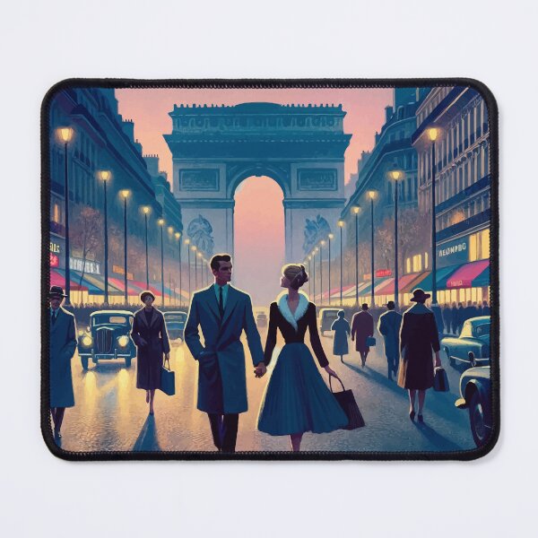 Item preview, Champs-Élysées Stroll - Chic Parisian Twiligh designed and sold by FarBeyound.