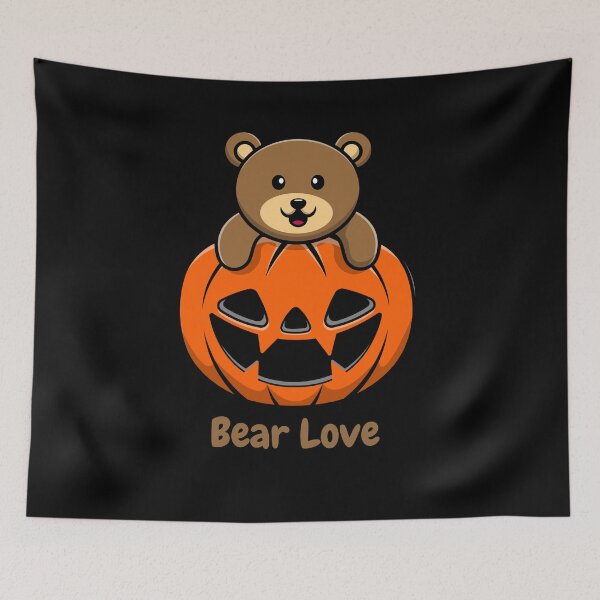 Item preview, Bear Hugging Pumpkin designed and sold by Kaidynz.