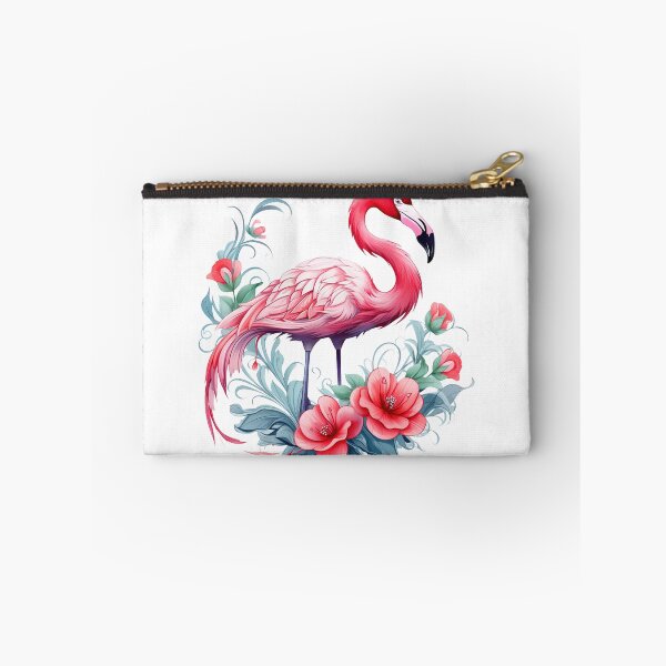 Item preview, Boho Pink Flamingo Graphic Watercolor Menagerie A Celebration of Animals in Every Form  designed and sold by dcohea.