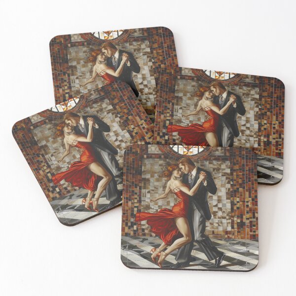 Item preview, The tango in red. Tribute to Tamara de Lempicka designed and sold by me-Midbar.
