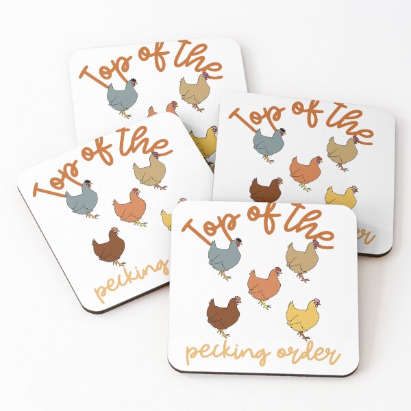 Item preview, Top of the Pecking order- Chickens designed and sold by Nic Warner.
