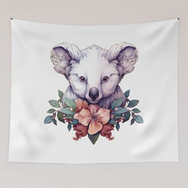 Item preview, Boho Koala Bear Graphic Watercolor Menagerie A Celebration of Animals in Every Form  designed and sold by dcohea.