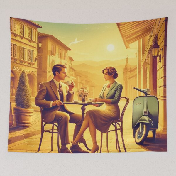 Item preview, Vintage Italiano - Alfresco Café Moments designed and sold by FarBeyound.
