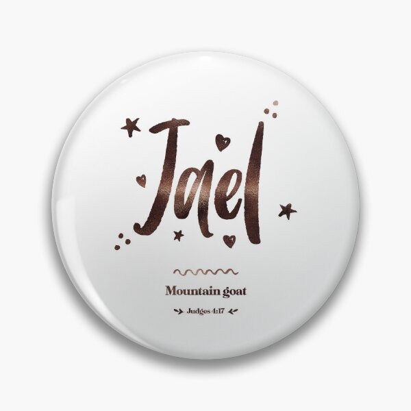 Item preview, Jael | Judges 4 17 | Mountain Goat | Christian Name with Biblical Meaning For Girl | Christian Name Collection designed and sold by Blessed Be Your Name.