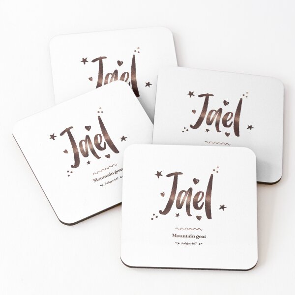 Item preview, Jael | Judges 4 17 | Mountain Goat | Christian Name with Biblical Meaning For Girl | Christian Name Collection designed and sold by Blessed Be Your Name.