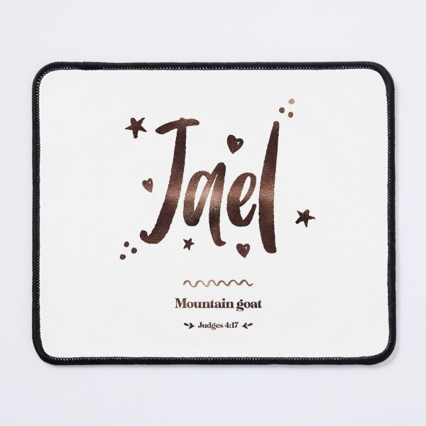 Item preview, Jael | Judges 4 17 | Mountain Goat | Christian Name with Biblical Meaning For Girl | Christian Name Collection designed and sold by Blessed Be Your Name.
