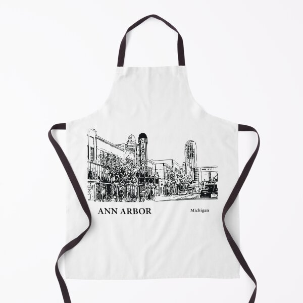 Item preview, Ann Arbor Michigan designed and sold by Lakeric Cityscapes.