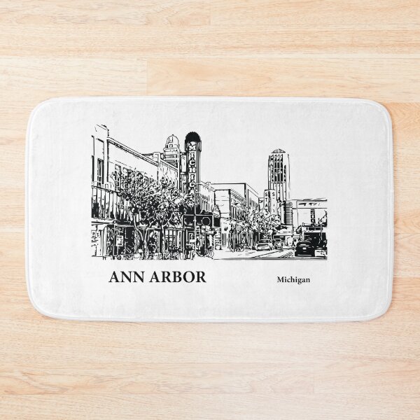 Item preview, Ann Arbor Michigan designed and sold by Lakeric Cityscapes.